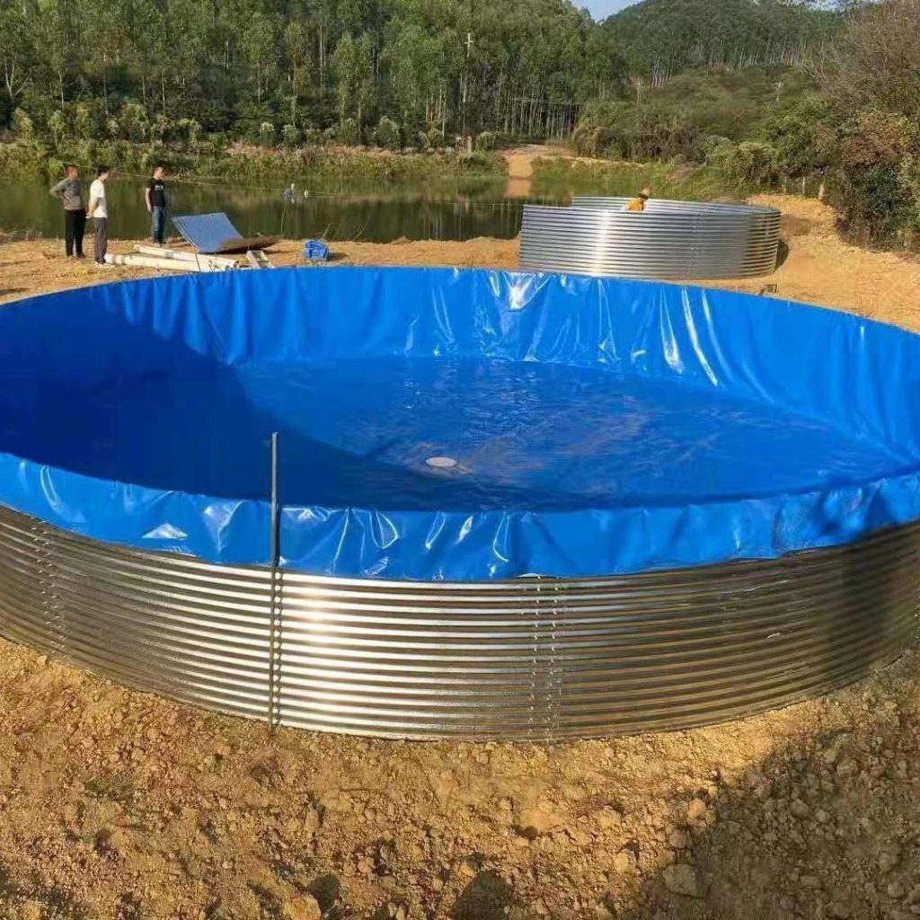 Galvanized Water Pool with Reinforced Liner